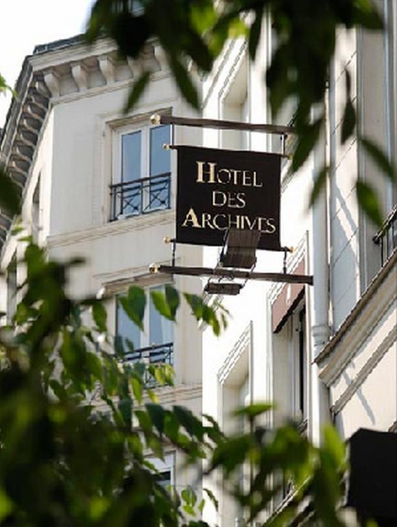 Hotel Des Archives Paris Eksteriør billede